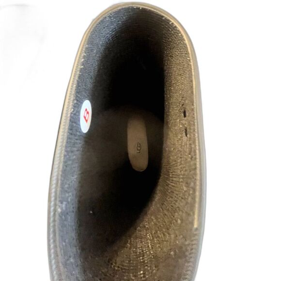 Women's UGG Australia Shelby Matte Black Rain Boots - Size 5 - Picture 6 of 8